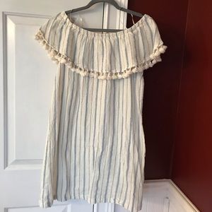Off the shoulder summer dress